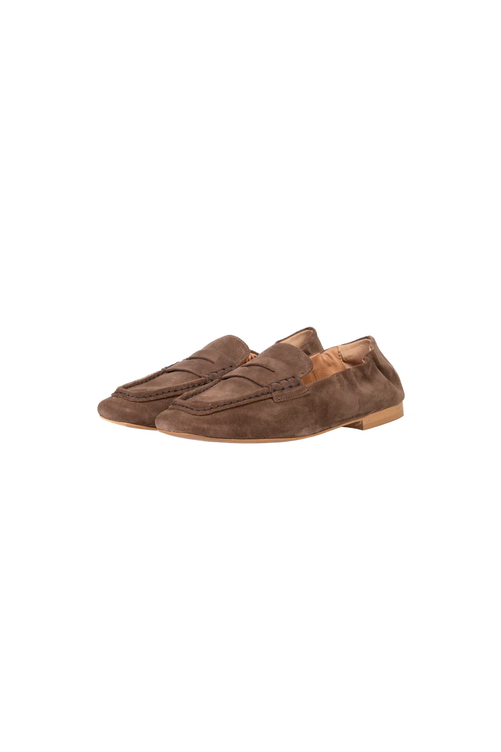 Divine Follie - Mocassino scamosciato arricciato Art. MB-VIOLET5461C - Image 2