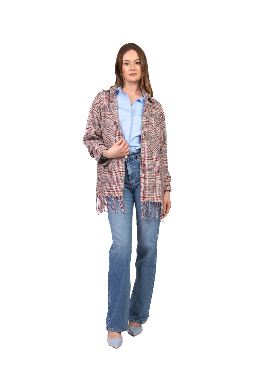 Dixie - Camicia slim oxford Art. C881A046 - Image 4