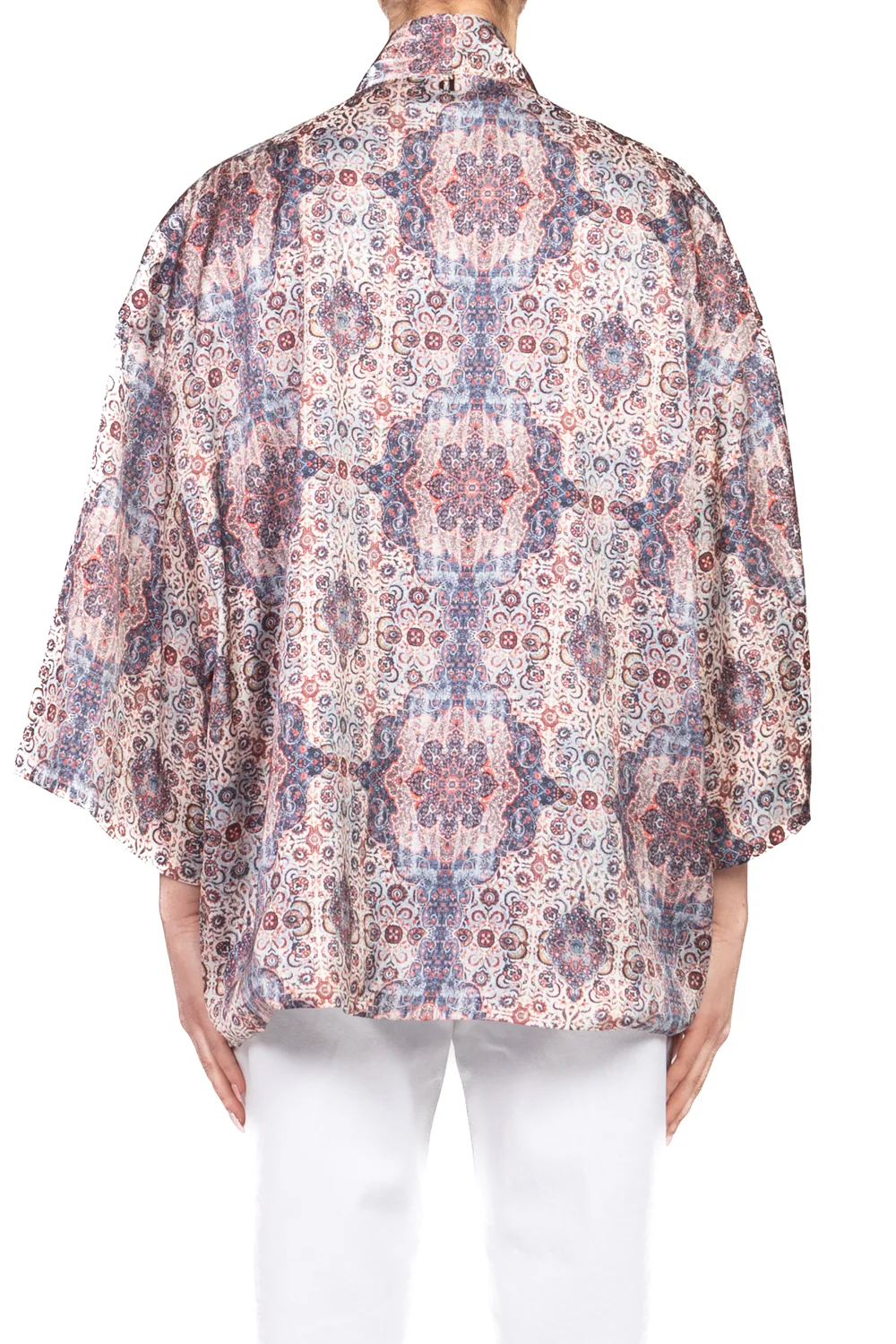 Dixie - Kimono in satin fantasia damascata Art. JDHP1OF - Image 3