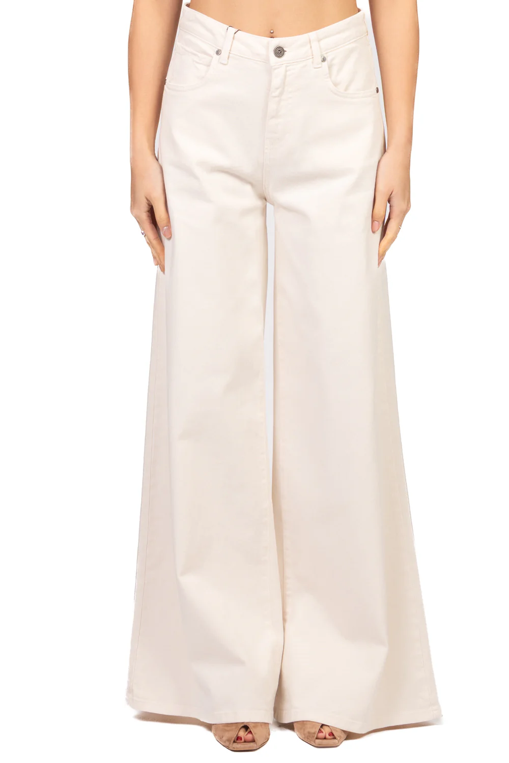 Dixie - Jeans LOLA palazzo Art. P925A067A - Image 2