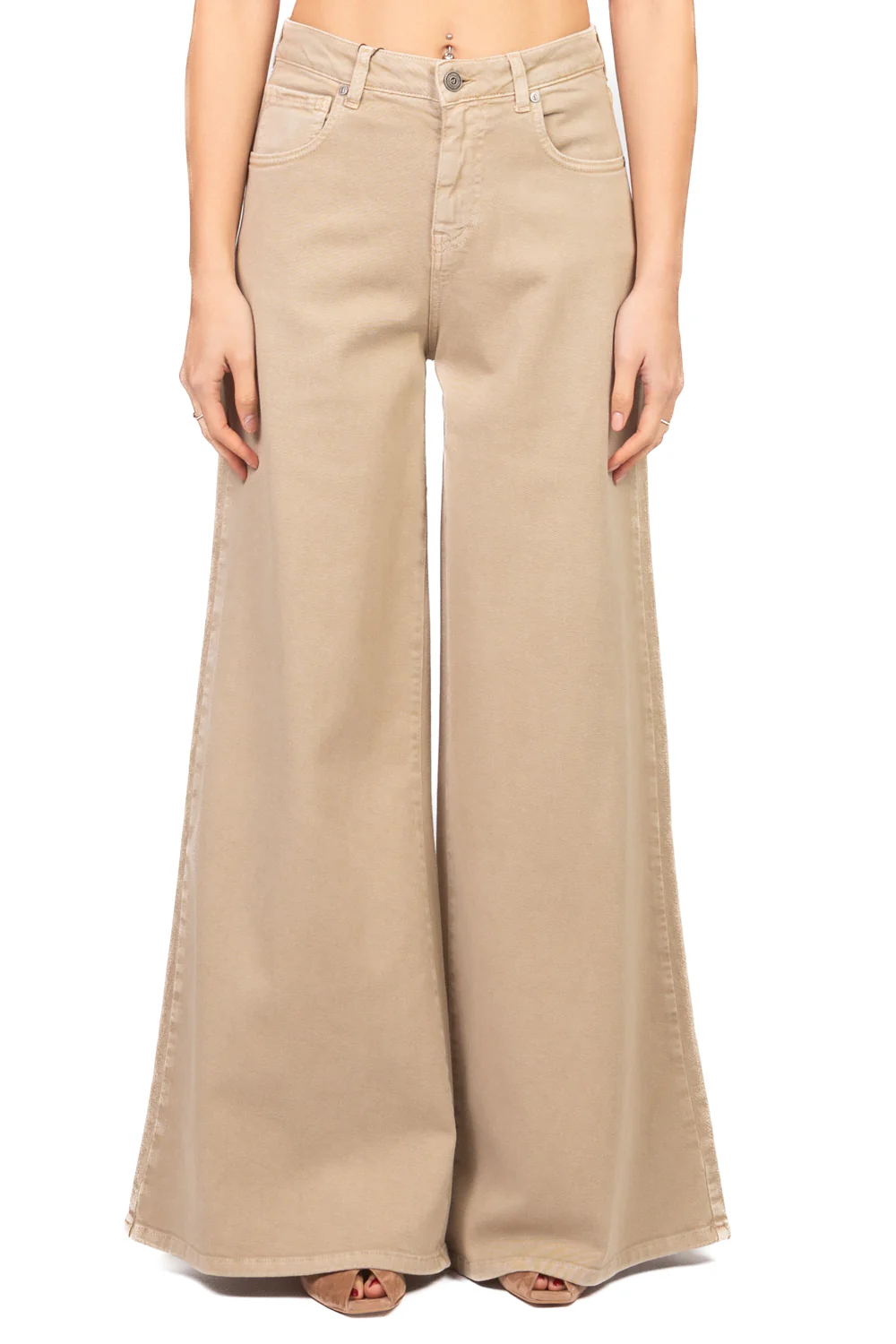 Dixie - Jeans LOLA palazzo Art. P925A067A - Image 5