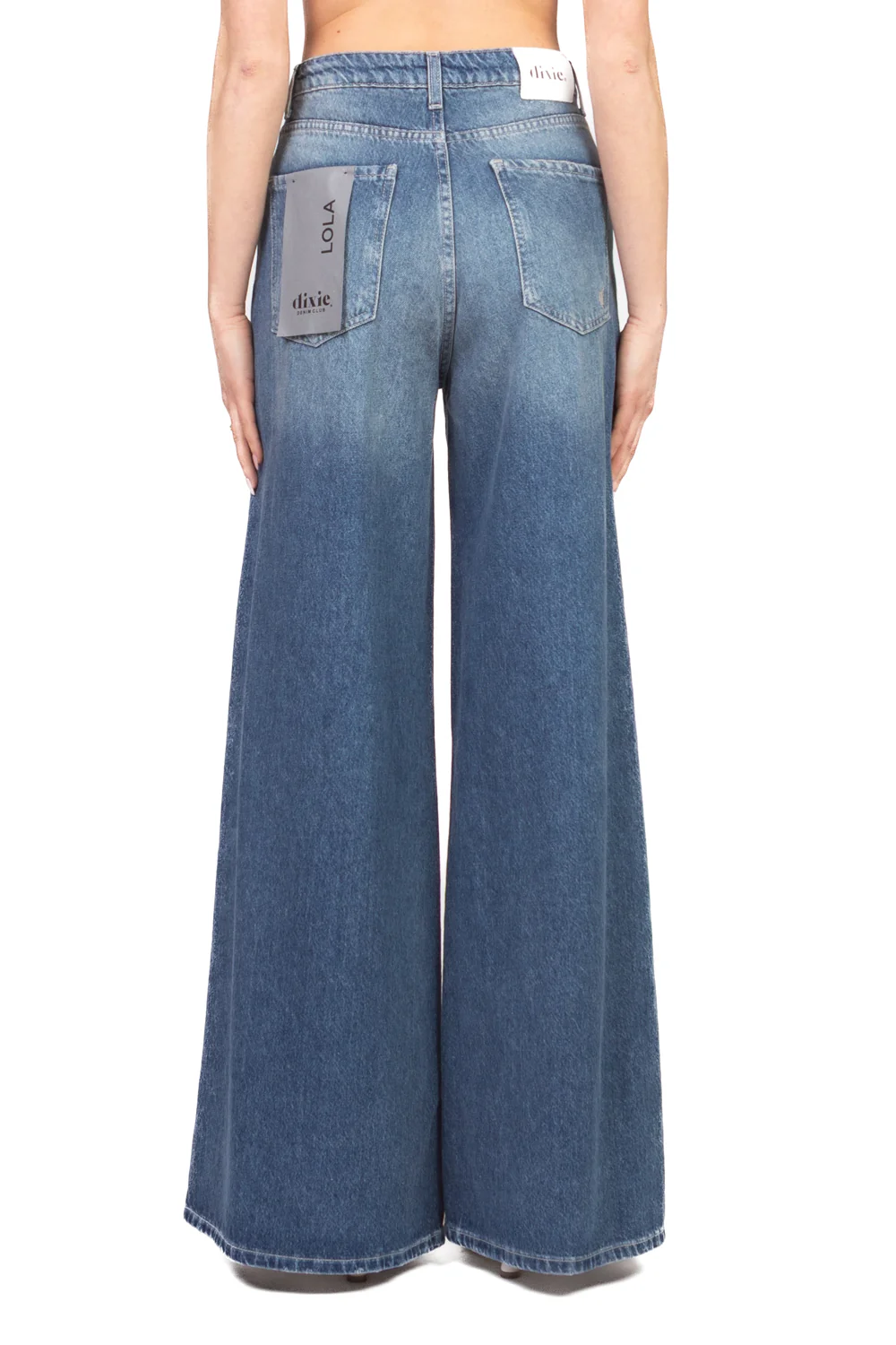 Dixie - Jeans LOLA palazzo Art. P925A068A - Image 3