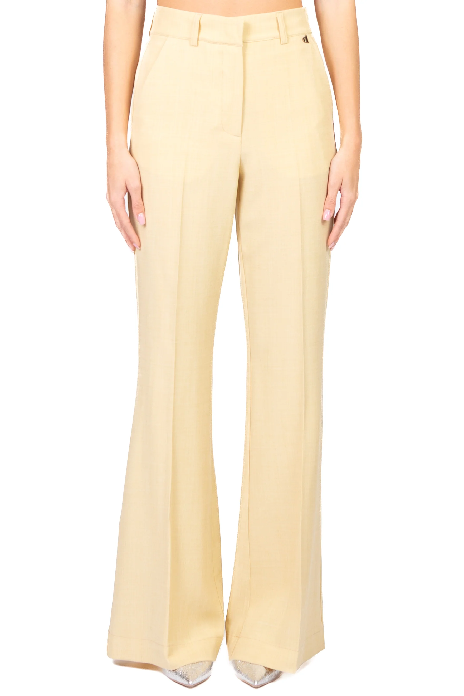 Dixie - Pantalone svasato gessato Art. PDN91FH - Image 2