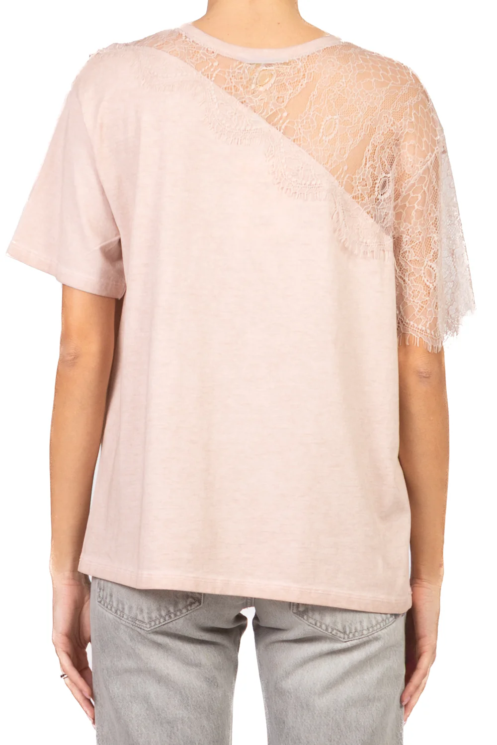 Dixie - T-shirt con pizzo Art. T067A105 - Image 6
