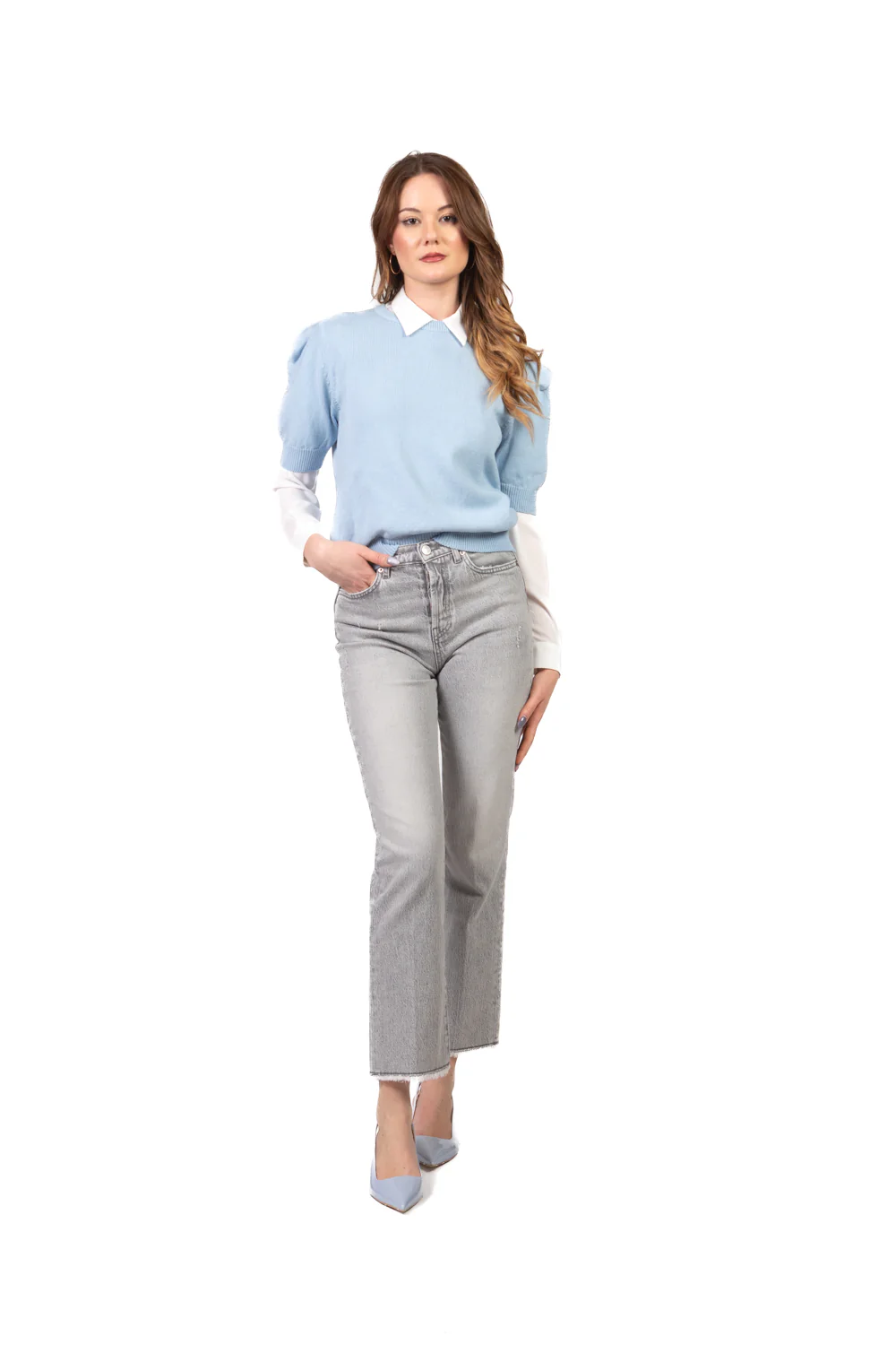 Motel - Maglia mezza manica sbuffo Art. 261PA5515 - Image 6