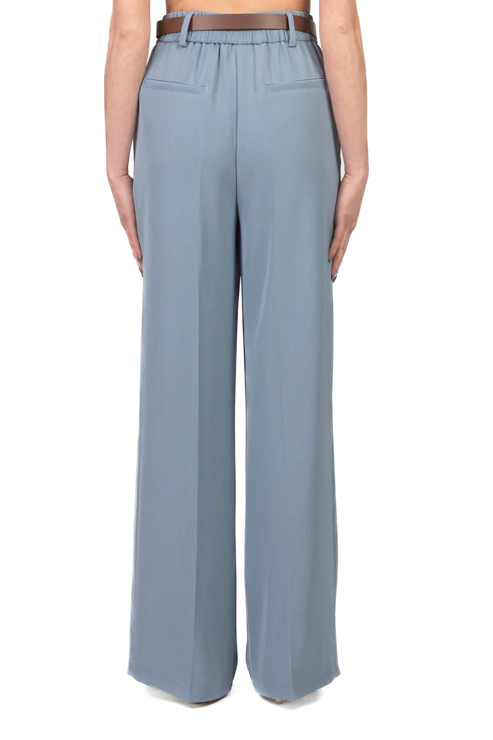 Motel - Pantalone palazzo con elastico posteriore Art. 26P3758 - Image 3