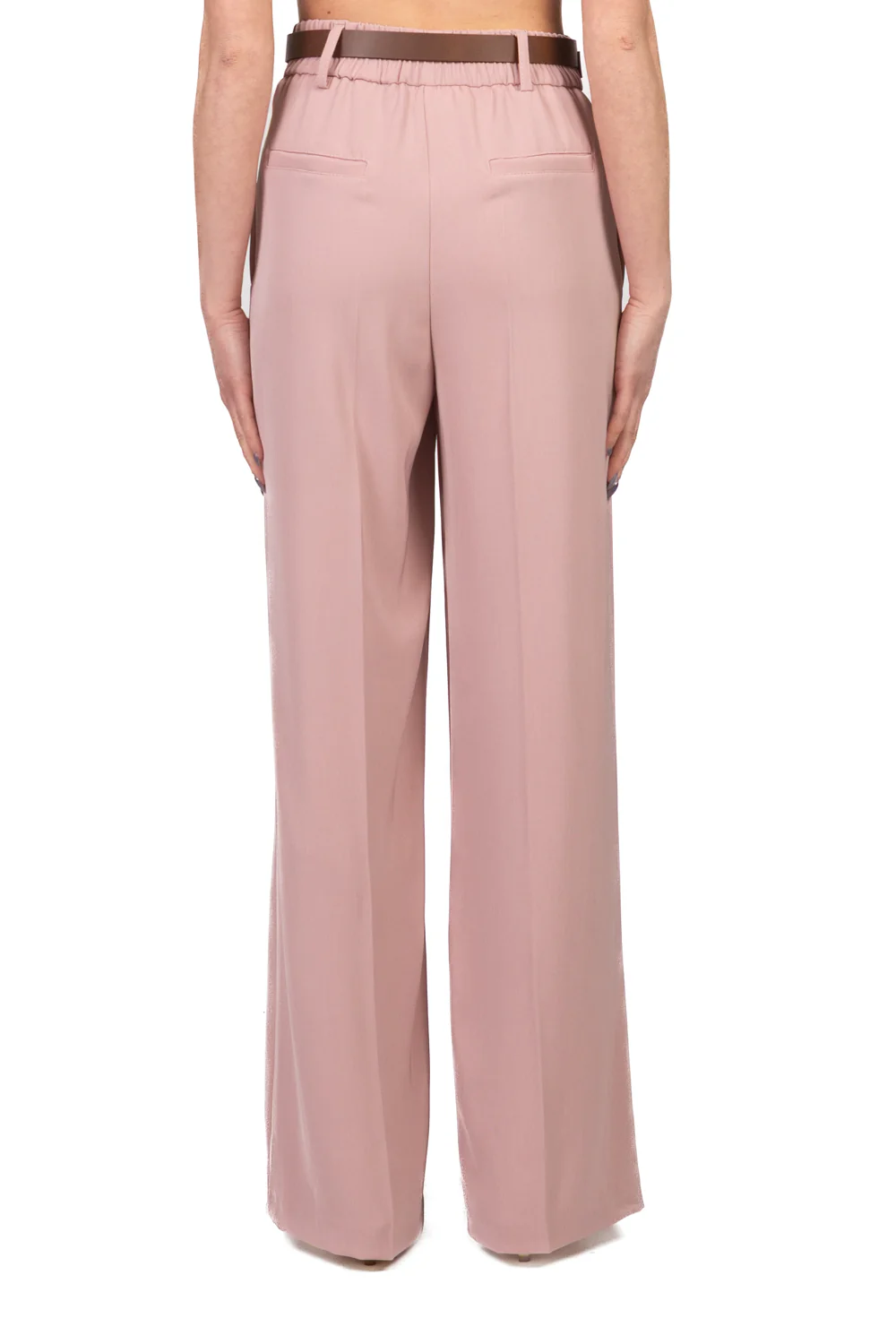 Motel - Pantalone palazzo con elastico posteriore Art. 26P3758 - Image 6