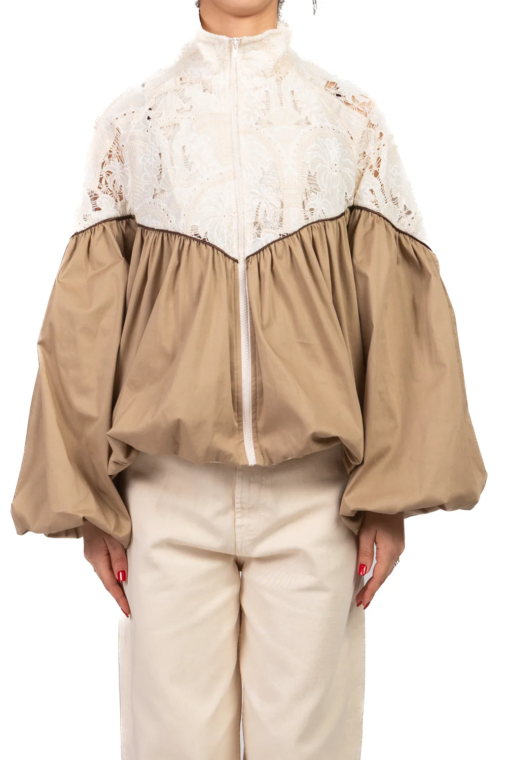 Tensione In - Bomber in pizzo Art. 38810 - Image 2