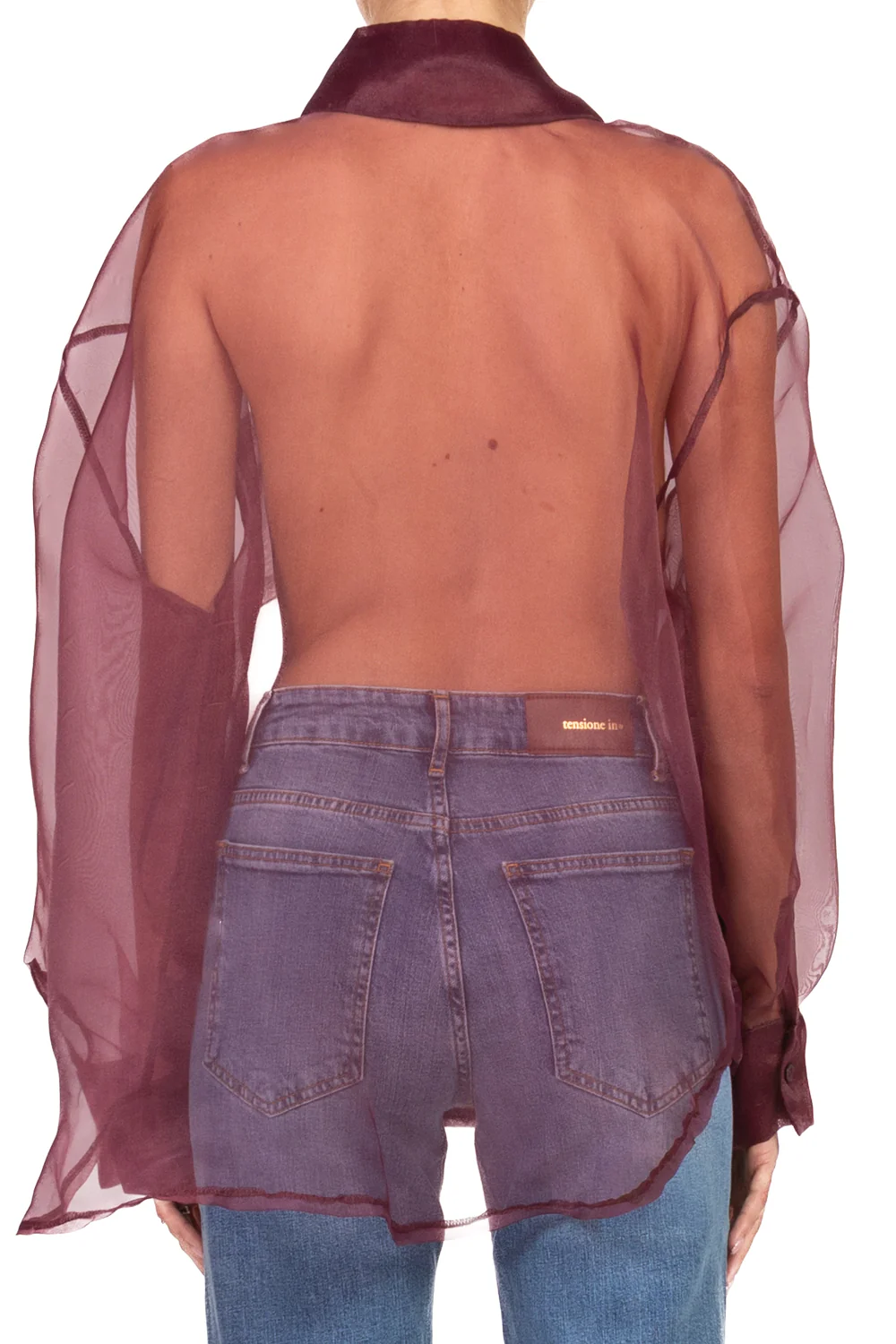 Tensione In - Camicia effetto organza Art. PE260111 - Image 6