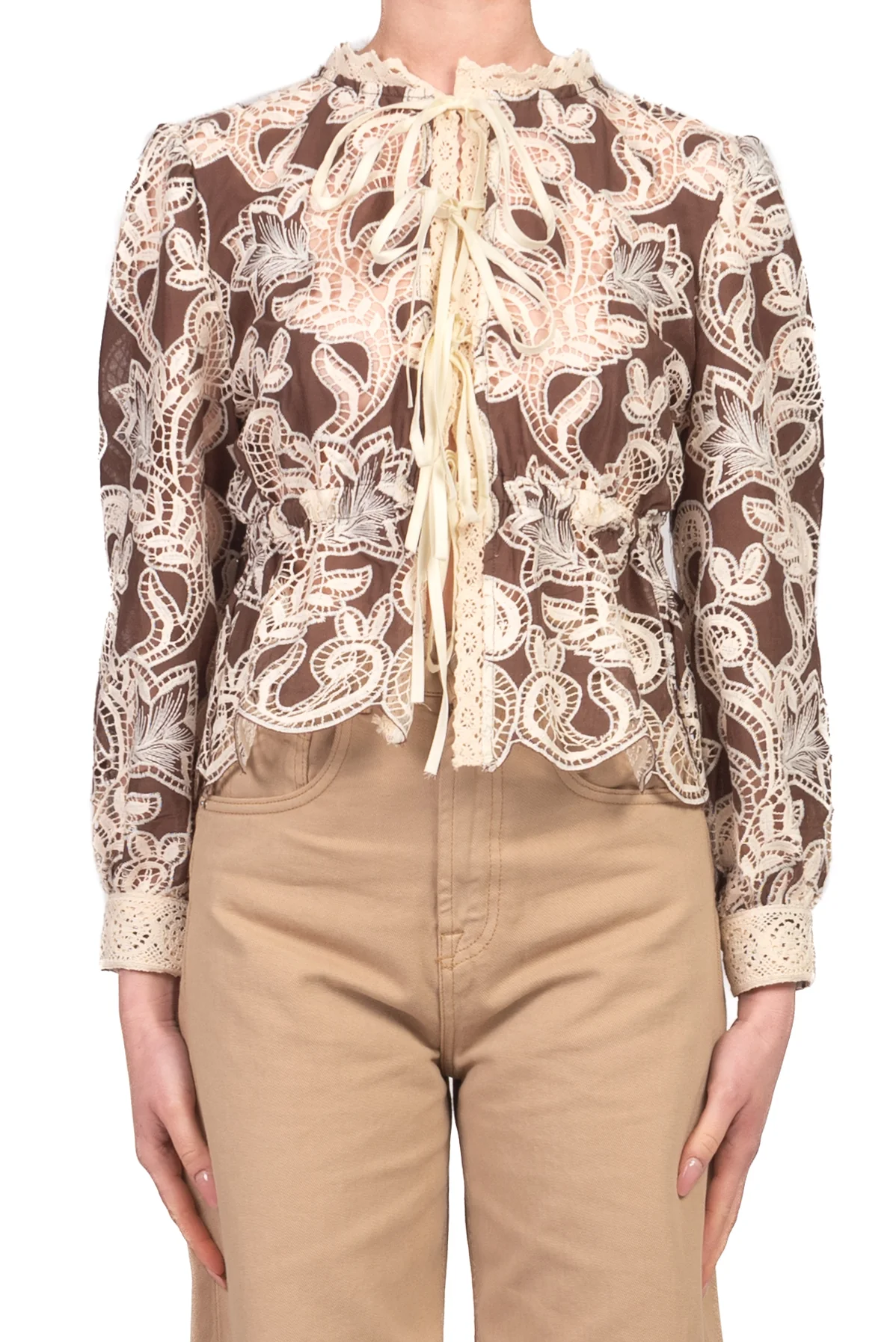 Tensione In - Camicia ricamata Art. 38983 - Image 2