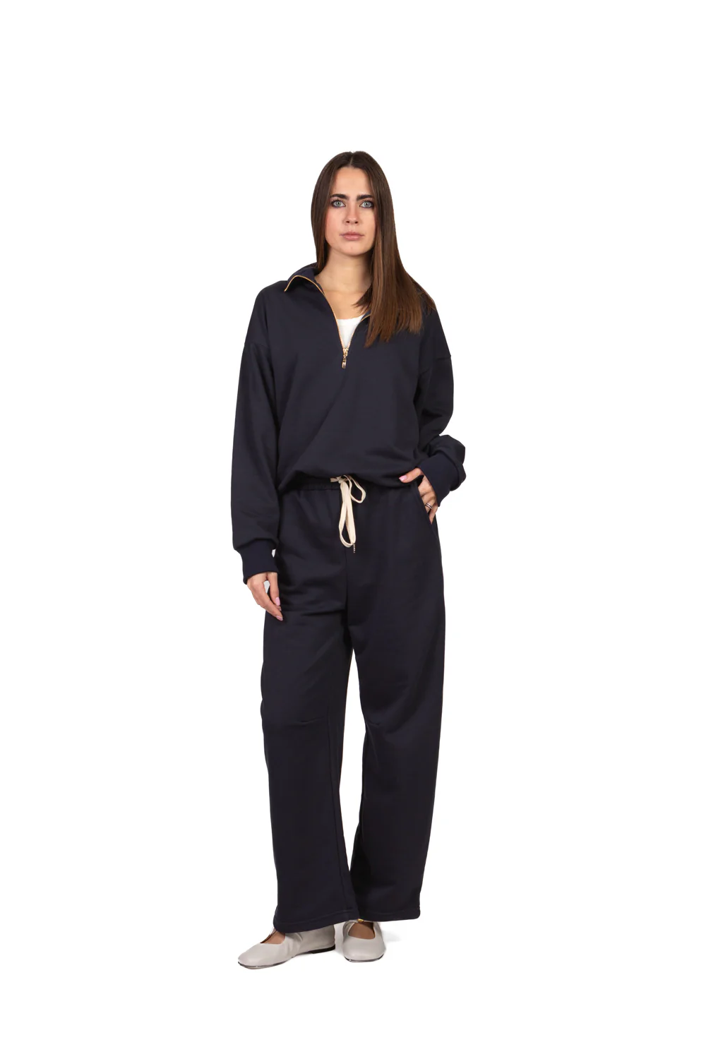 Tensione In - Felpa mezzo collo con zip Art. 26M3693 - Image 7