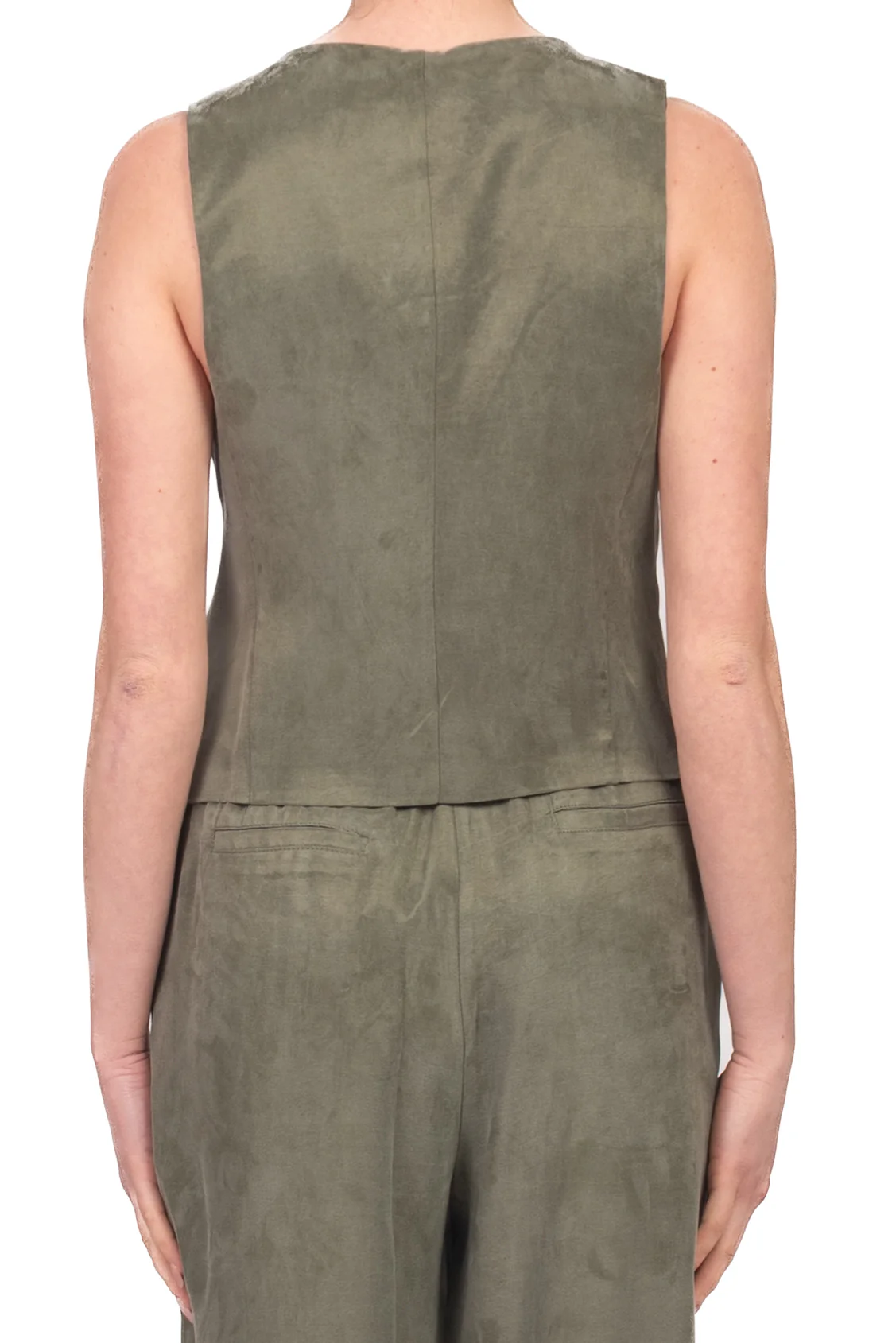 Tensione In - Gilet in seta lavata Art. 26D4426 - Image 6