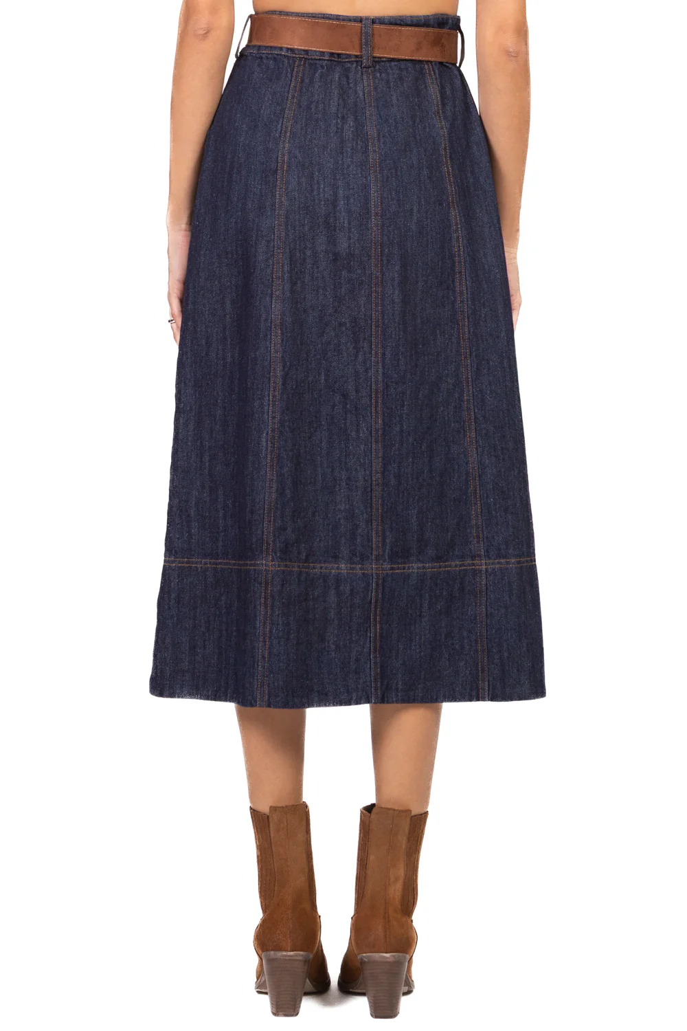 Tensione In - Gonna portafoglio in denim Art. CP982 - Image 3