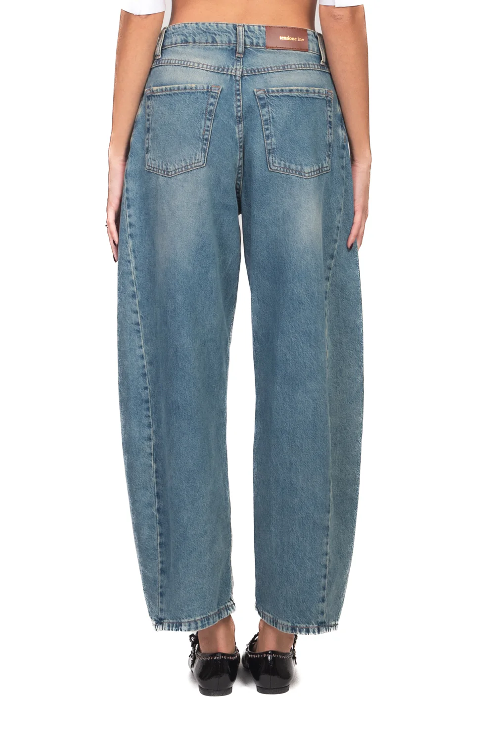 Tensione In - Jeans barrel Art. ZUMI-BLU - Image 3