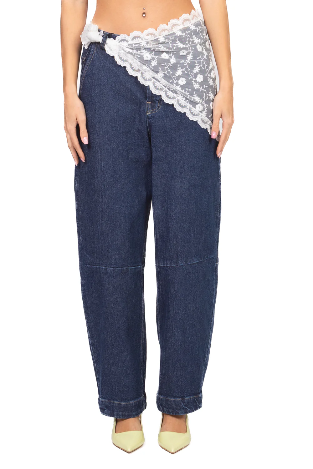 Tensione in - Jeans barrel con bandana Art. S26P407 - Image 2