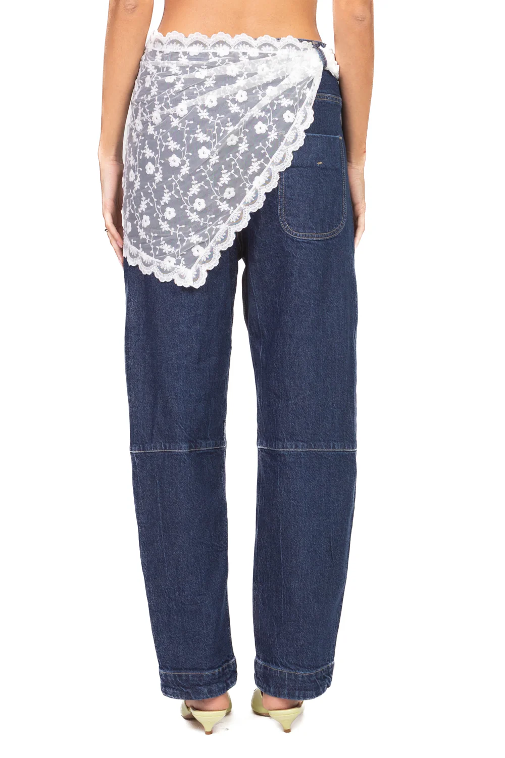 Tensione in - Jeans barrel con bandana Art. S26P407 - Image 3