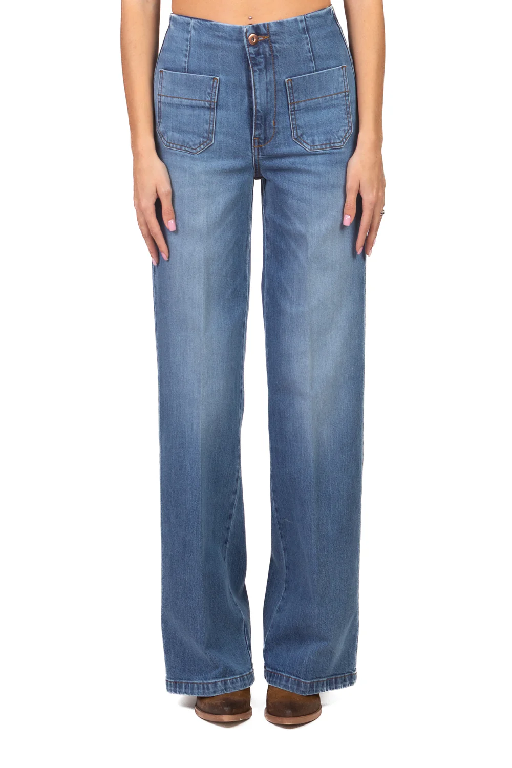 Tensione In - Jeans con taschini Art. CJ12722 - Image 2