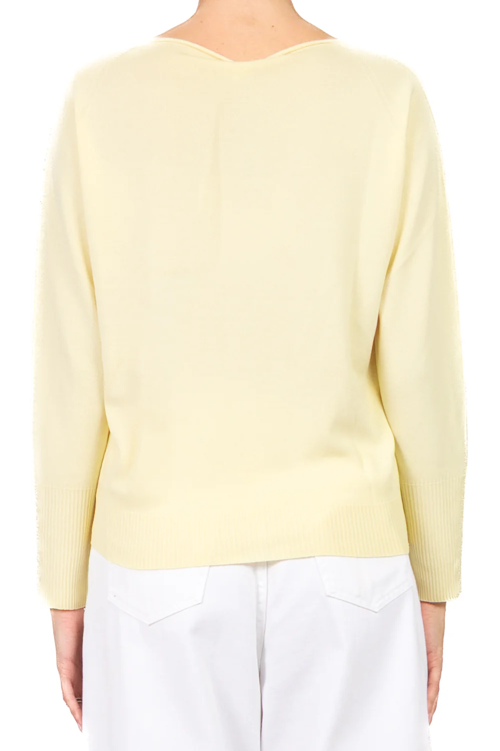 Tensione In - Maglia girocollo con applicazioni polsino Art. 16059 - Image 6