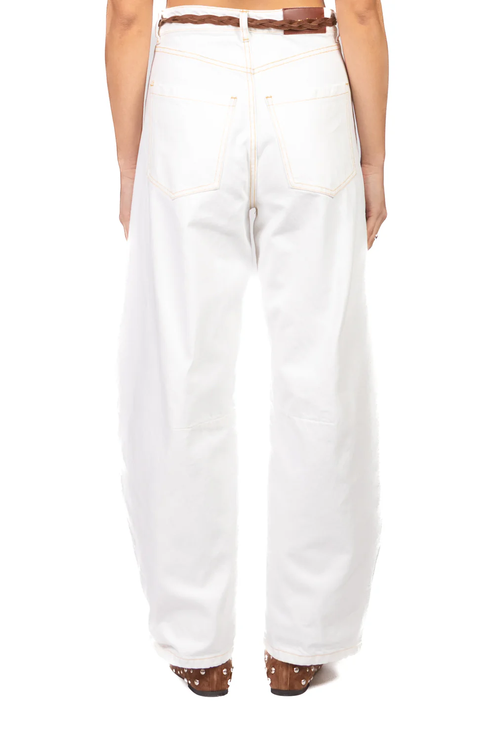 Tensione In - Pantalone barrel con cinta Art. 116T - Image 3