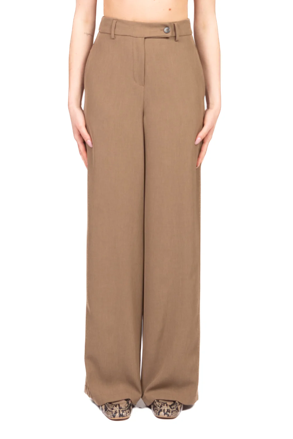 Tensione In - Pantalone gamba dritta fluido Art. 26P4174 - Image 2