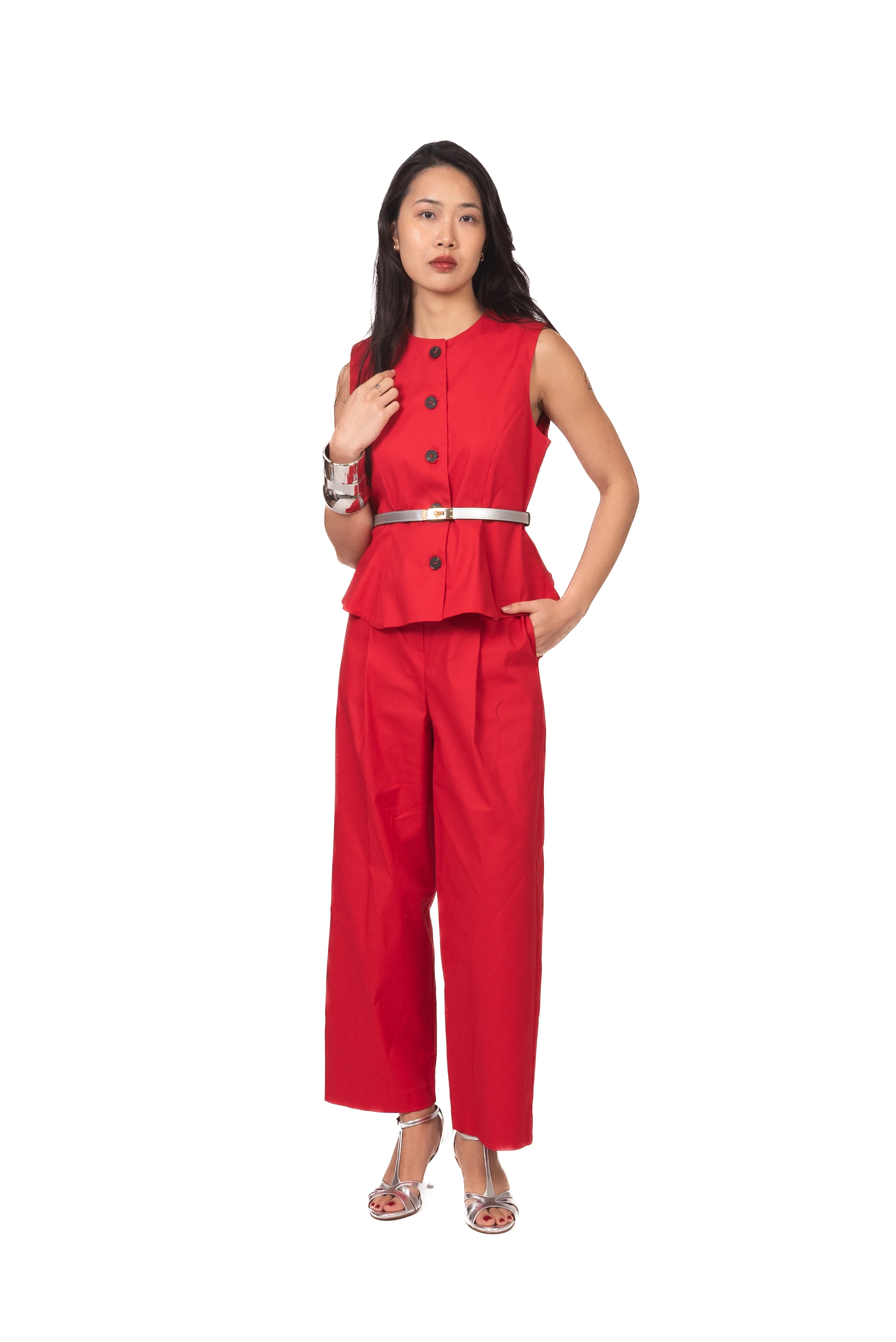 Tensione In - Pantalone con pinces (pantalone del cuore) Art. PT44CT-PE26/26P4516 - Image 13