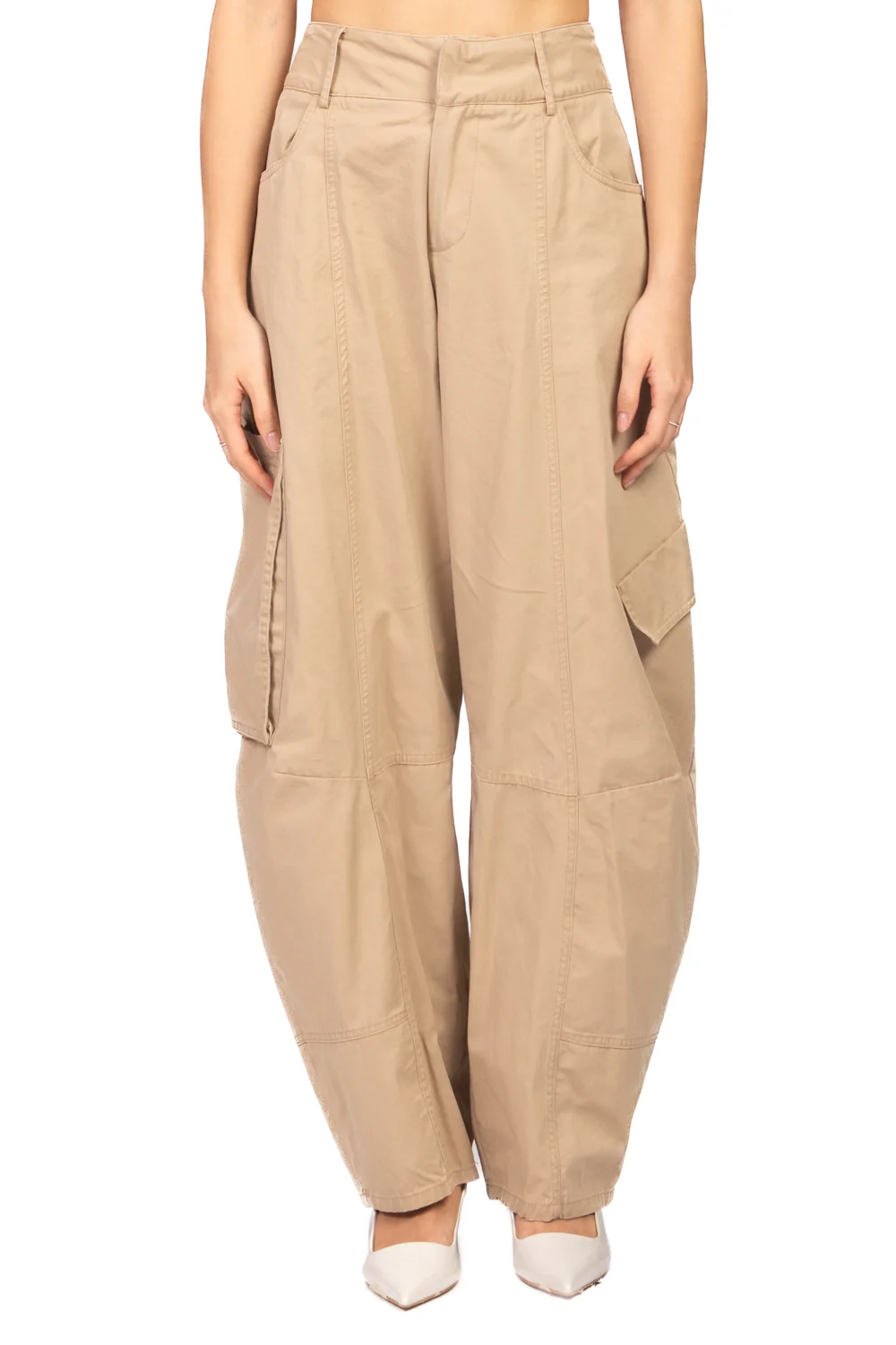 Tensione In - Pantalone barrel con tasconi Art. HM580 - Image 8