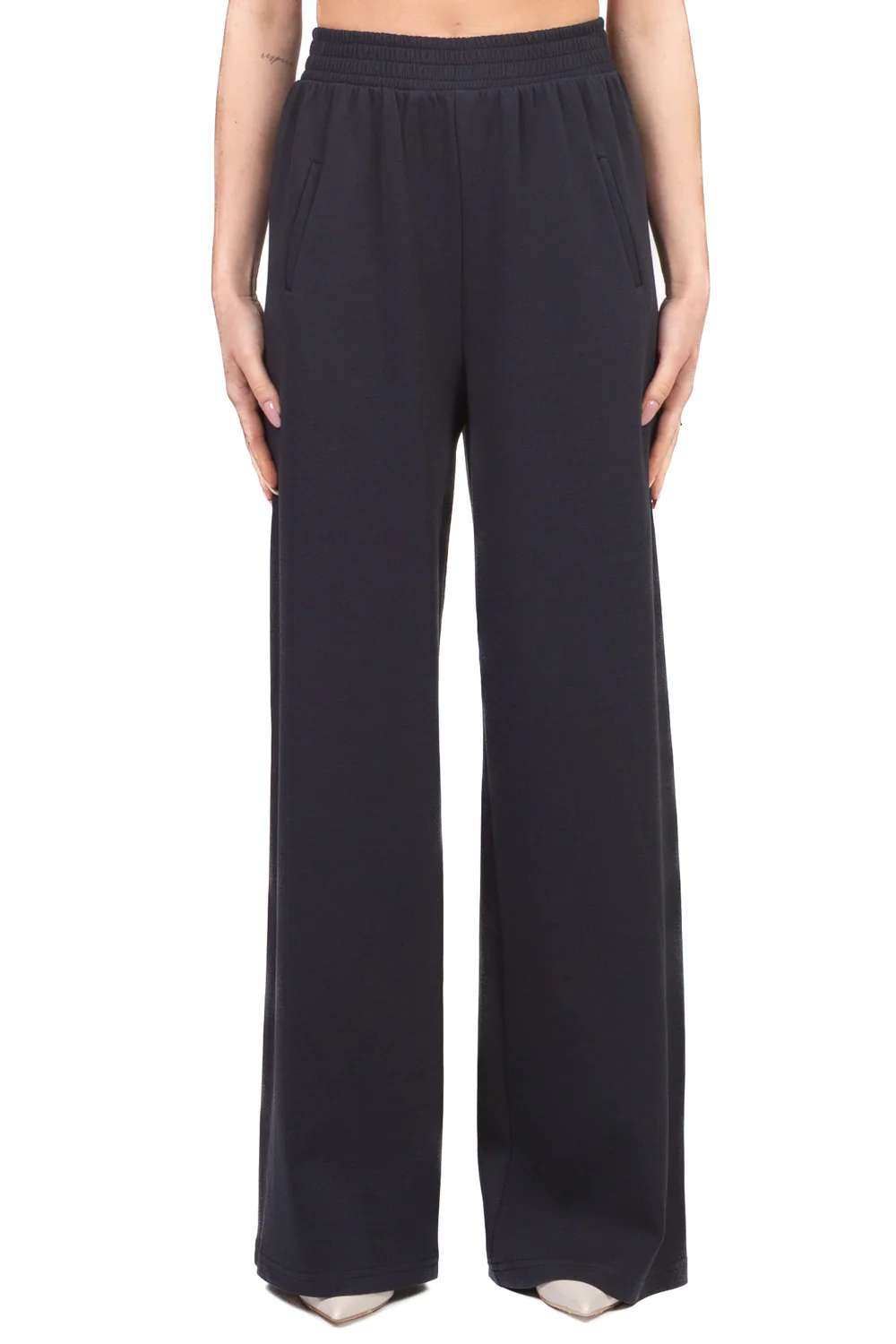 Tensione in - Pantalone palazzo con elastico Art. 26P4040 - Image 2