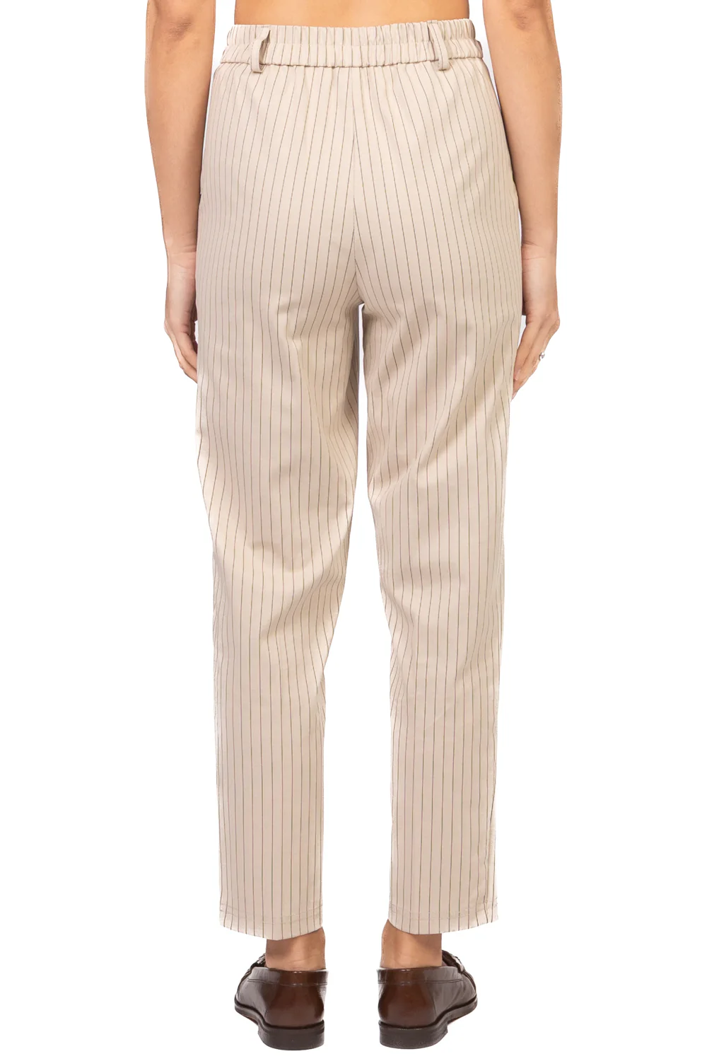 Tensione in - Pantalone sigaretta gessato Art. 26P4074 - Image 9