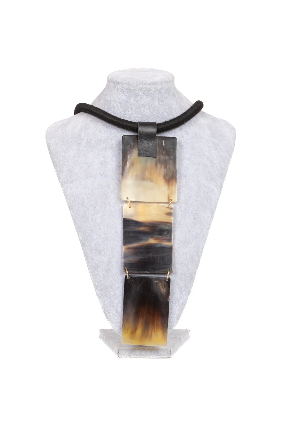 Upper - Collana sahara con placche effetto corno