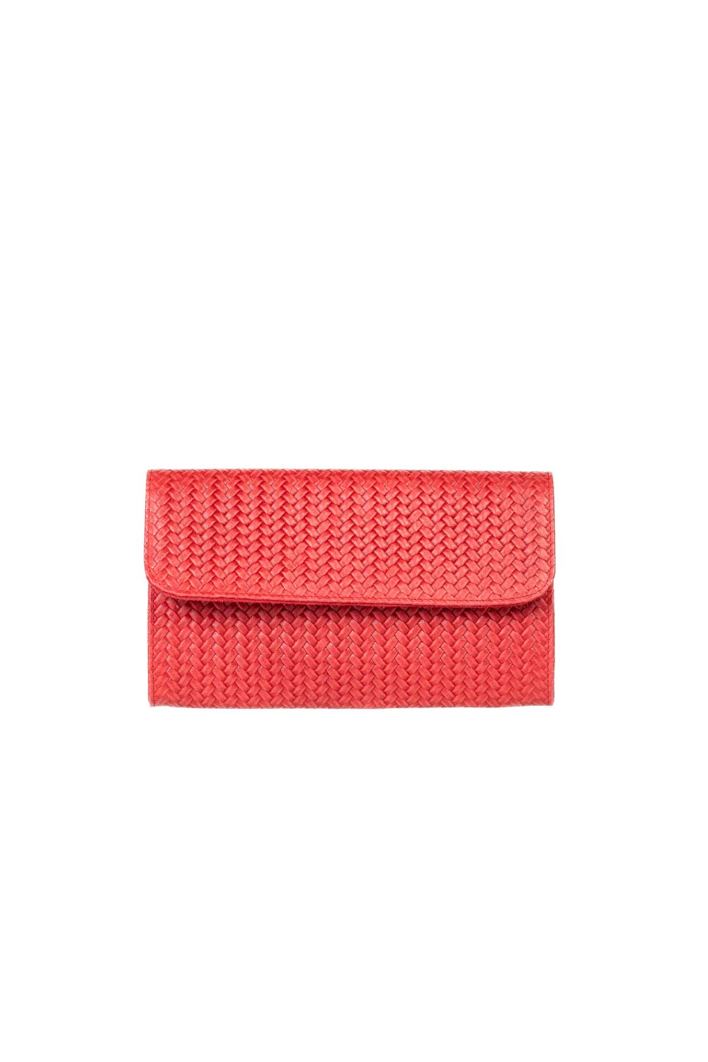 Upper - Pochette in pelle intrecciata - Image 3