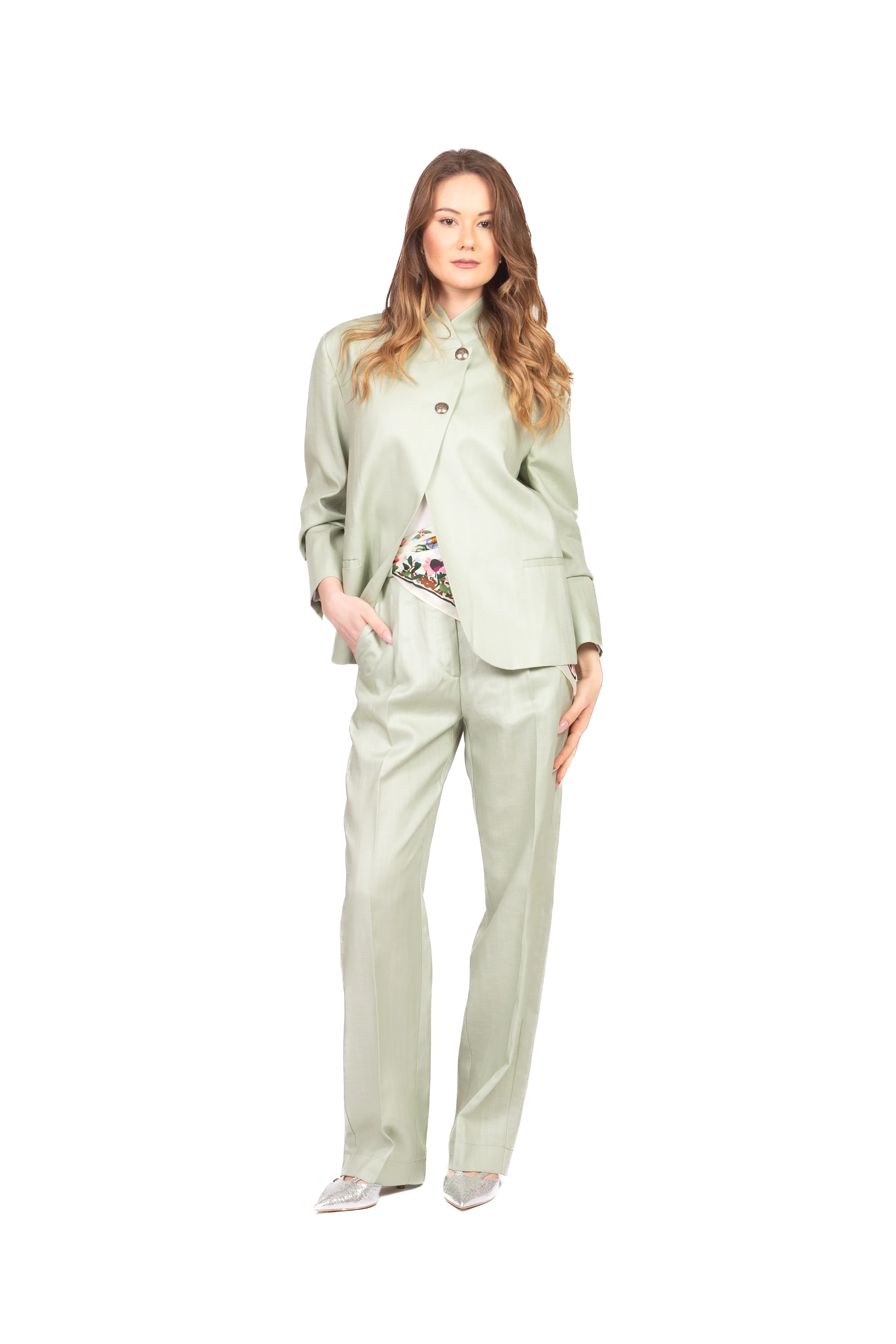 Vicolo - Giacca con due bottoni asimmetrica Art. TAB1277