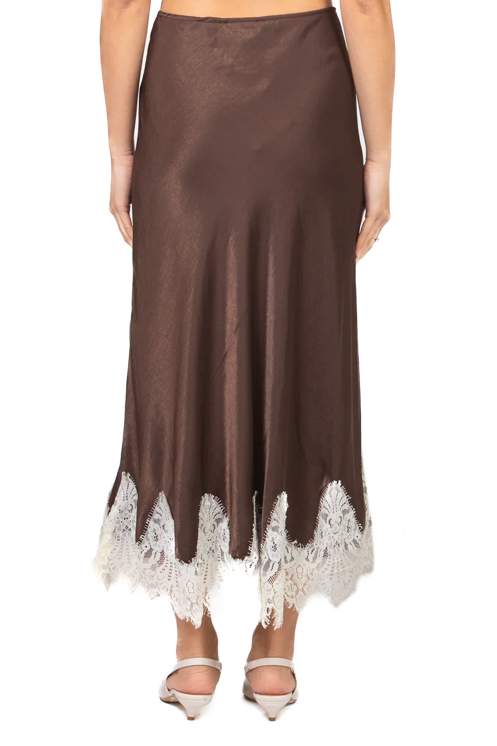 Vicolo - Gonna satin con pizzo Art. TAB1174 - Image 3