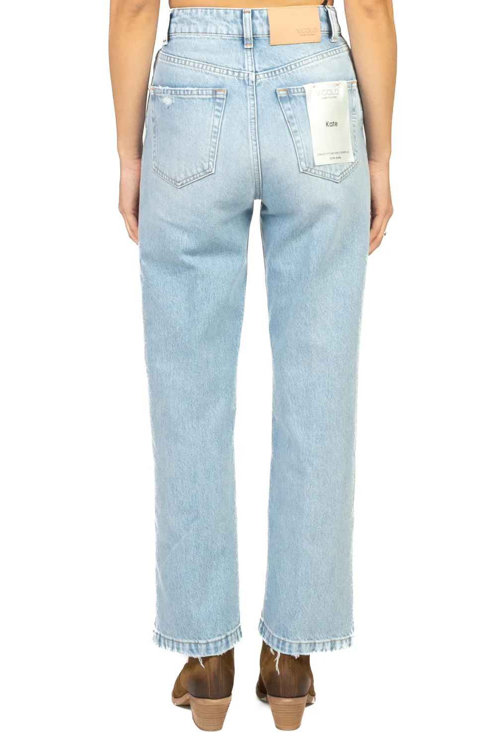 Vicolo - Jeans KATE crop Art. DAB5056 - Image 3