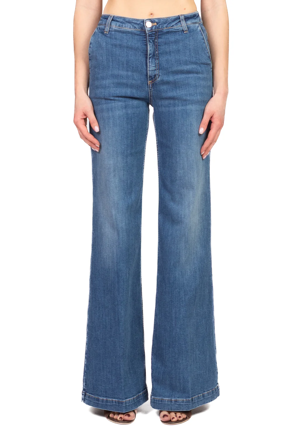 Vicolo - Jeans palazzo ELENA Art. DAB5015 - Image 2