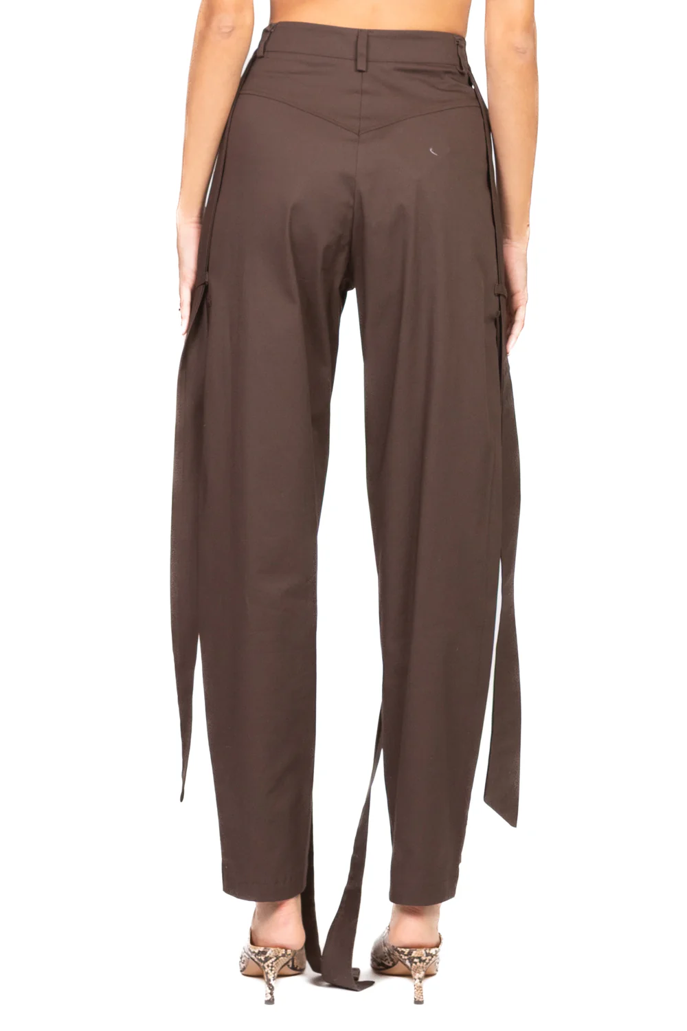 Vicolo - Pantalone gamba dritta con lacci Art. TAB1188 - Image 3