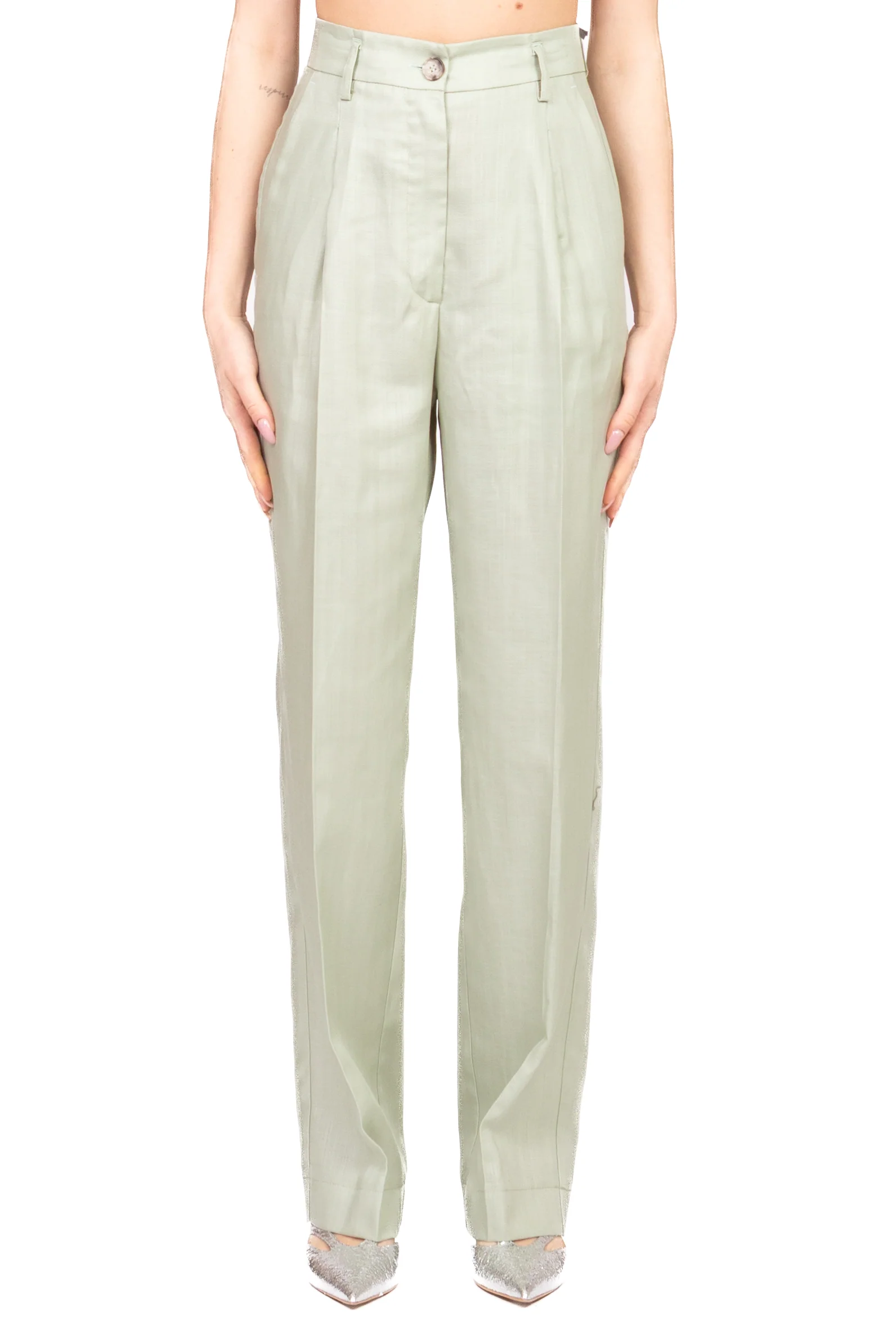 Vicolo - Pantalone gamba dritta con pinces Art. TAB1278 - Image 2