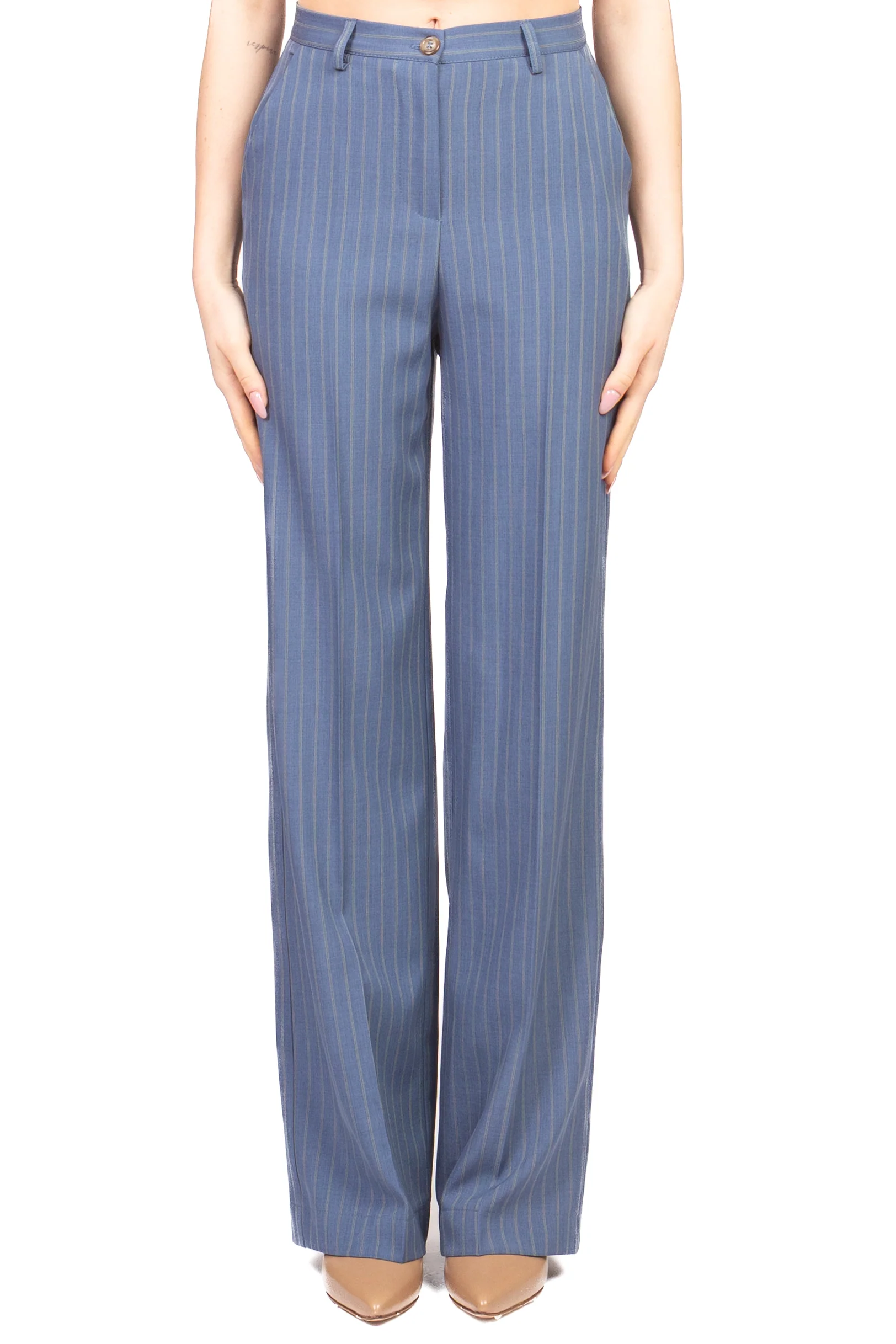 Vicolo - Pantalone gamba dritta gessato Art. TAB1051 - Image 5