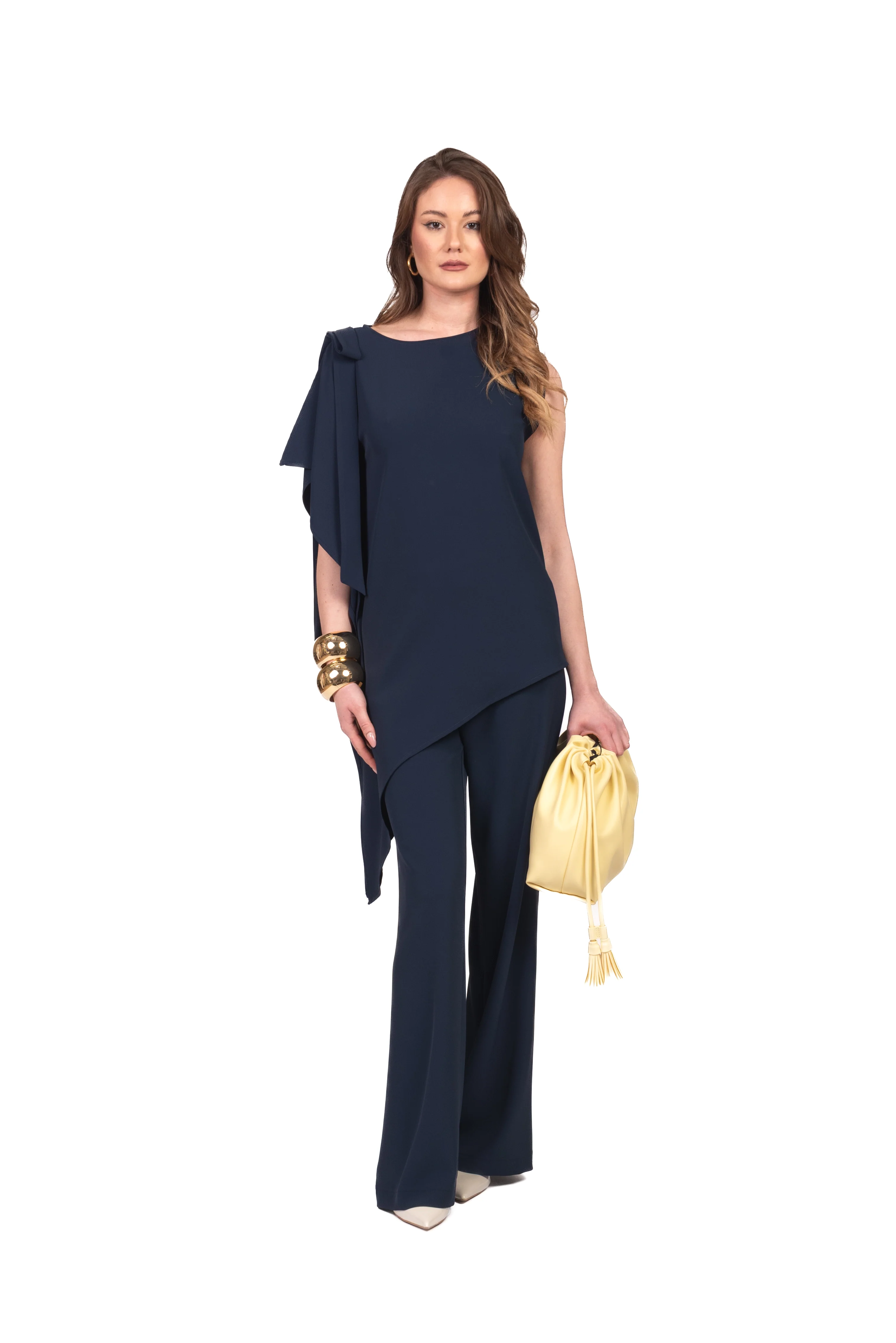 Vicolo - Pantalone palazzo in crepe Art. TAB1516