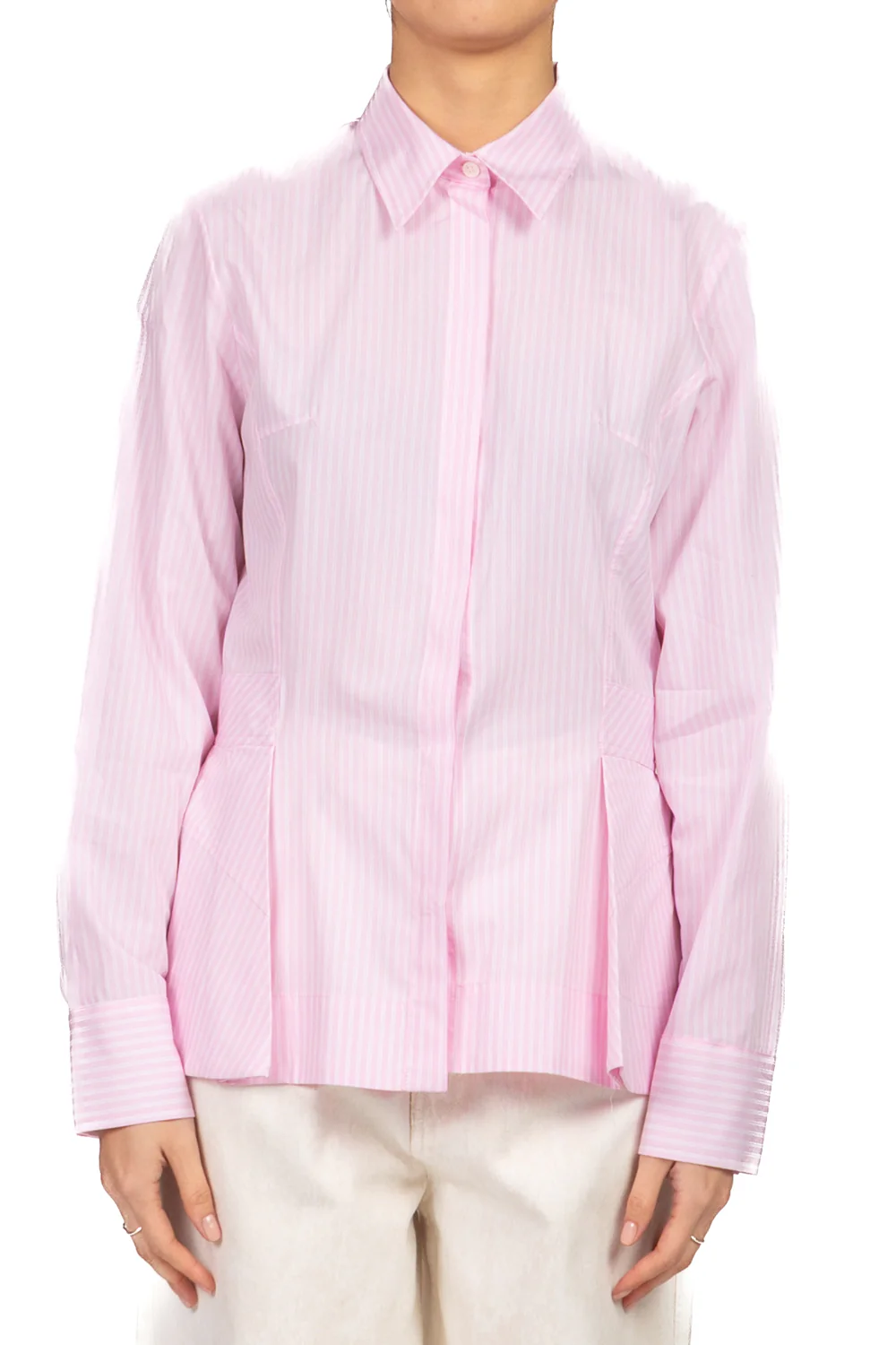 Vicolo - Camicia sfiancata gessata Art. TAB1351 - Image 2