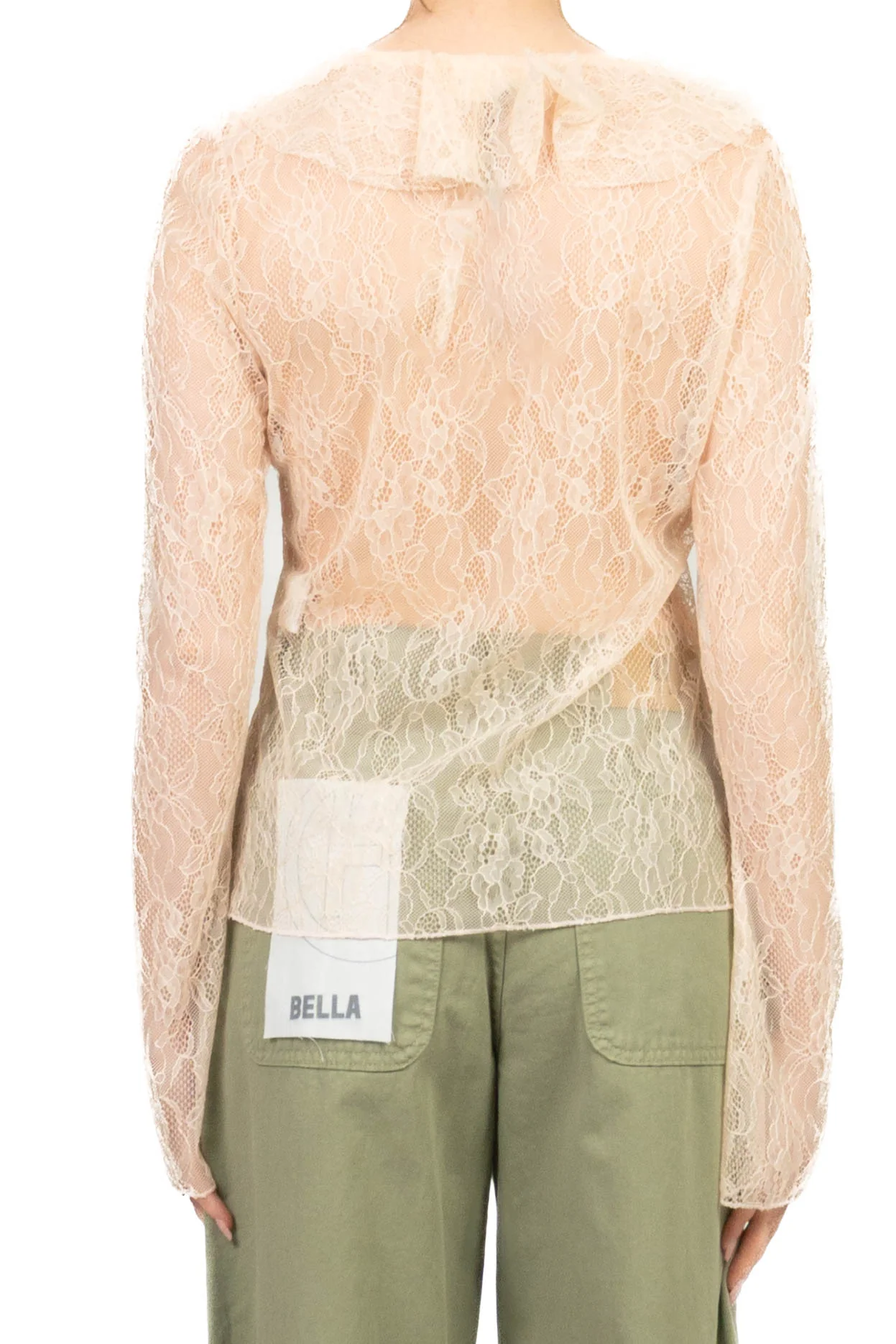 Vicolo - Blusa in pizzo con lacci Art. TAB1521 - Image 3